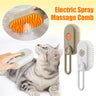 NOVIXCOLLARECO - Cat Steam Brush Steamy Dog Brush 3 In 1 Electric Spray Cat Hair Brushes For Massage Pet Grooming Comb Hair Removal Combs Pet Products