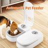 NOVIXCOLLARECO - Automatic Pet Feeder Smart Food Dispenser For Cats Dogs Timer Stainless Steel Bowl Auto Dog Cat Pet Feeding Pets Supplies